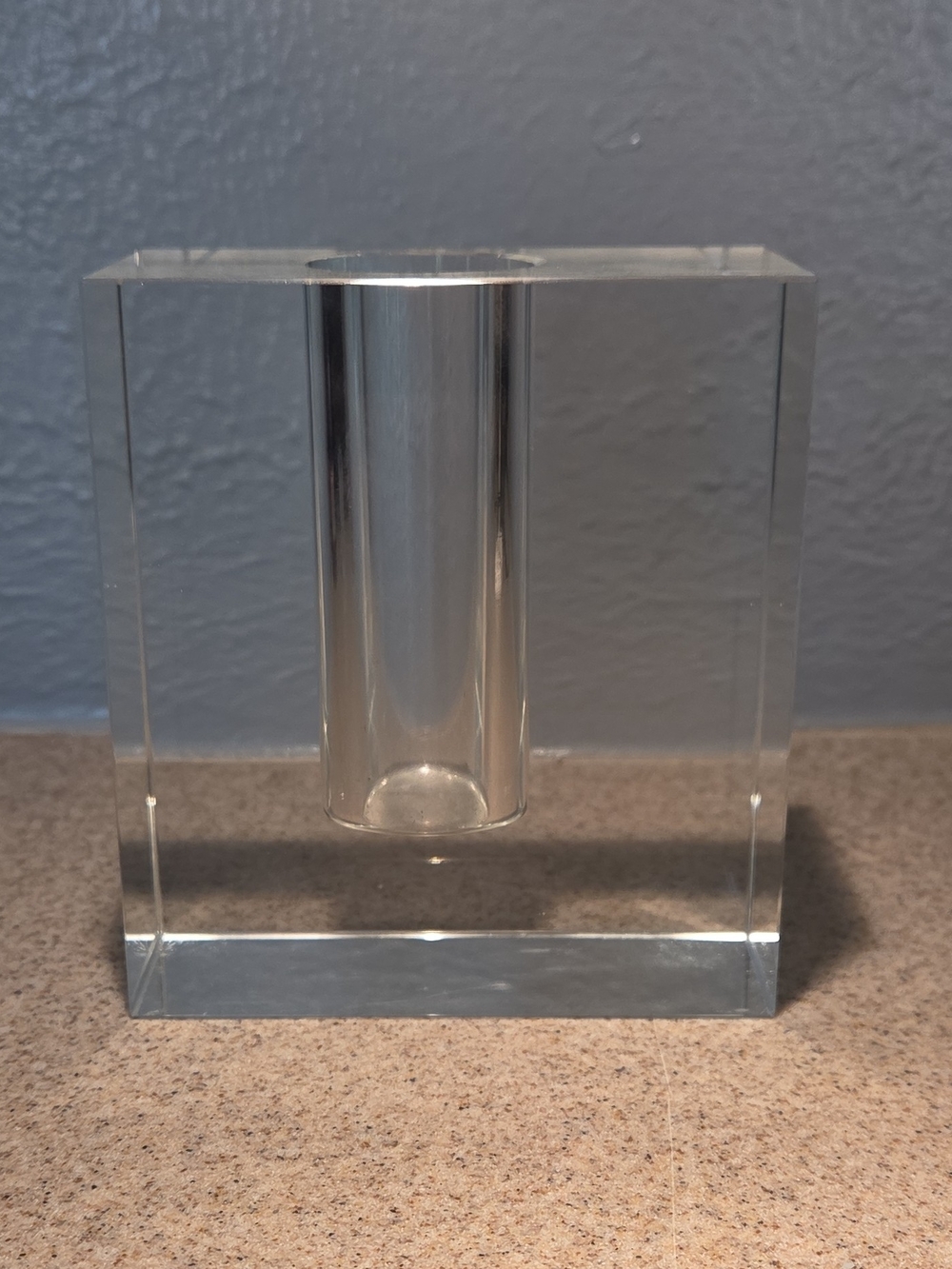 Tizo Design Clear Acrylic Glass Bud Vase